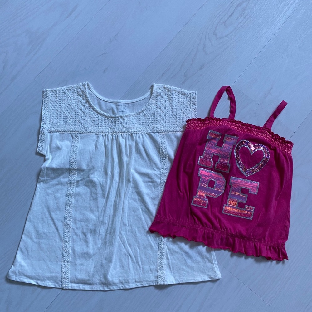 Girls size 12 tops, EUC